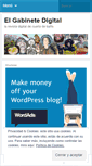 Mobile Screenshot of elgabinetedigital.wordpress.com