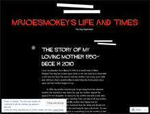 Tablet Screenshot of joesmokey1.wordpress.com