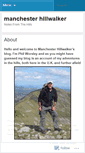 Mobile Screenshot of manchesterhillwalker.wordpress.com