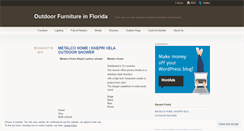 Desktop Screenshot of outdoorfurnitureflorida.wordpress.com