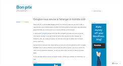 Desktop Screenshot of bonprix.wordpress.com