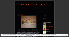 Desktop Screenshot of iloveredwine.wordpress.com