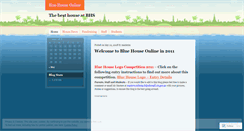 Desktop Screenshot of bluehouseonline.wordpress.com