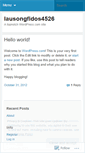 Mobile Screenshot of lausongfidos4526.wordpress.com