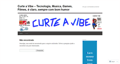 Desktop Screenshot of curteavibe.wordpress.com
