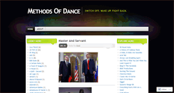Desktop Screenshot of methodsofdance.wordpress.com