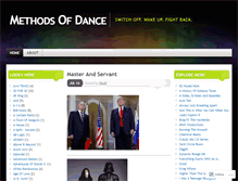 Tablet Screenshot of methodsofdance.wordpress.com