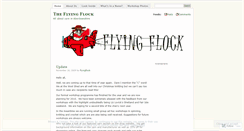 Desktop Screenshot of flyingflock.wordpress.com