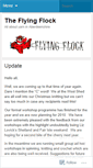 Mobile Screenshot of flyingflock.wordpress.com