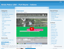 Tablet Screenshot of hristopetrov.wordpress.com
