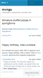 Mobile Screenshot of mvngu.wordpress.com