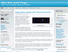 Tablet Screenshot of absnet.wordpress.com