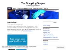 Tablet Screenshot of grapplingsoaper.wordpress.com