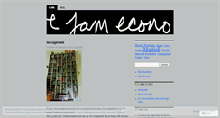 Desktop Screenshot of ijamecono.wordpress.com