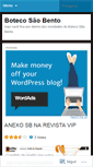 Mobile Screenshot of botecosaobento.wordpress.com