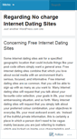 Mobile Screenshot of datingsiteswrite7.wordpress.com