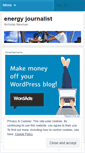 Mobile Screenshot of energyjournalist.wordpress.com