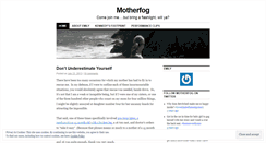 Desktop Screenshot of motherfog.wordpress.com