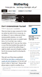 Mobile Screenshot of motherfog.wordpress.com