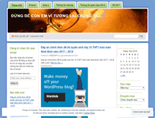 Tablet Screenshot of nguyenthanhnam1210.wordpress.com