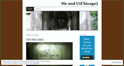 Desktop Screenshot of meanduchicago.wordpress.com