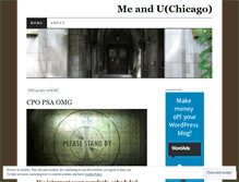 Tablet Screenshot of meanduchicago.wordpress.com