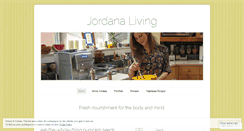 Desktop Screenshot of jordanaliving.wordpress.com