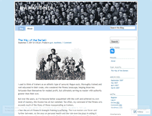 Tablet Screenshot of mymanifesto.wordpress.com