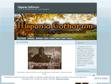 Tablet Screenshot of hispaniagothorum.wordpress.com