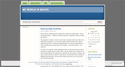 Desktop Screenshot of myworldinbooks.wordpress.com