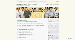 Desktop Screenshot of amigossertanejos.wordpress.com