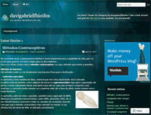 Tablet Screenshot of davigabrielfbioifes.wordpress.com