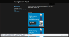 Desktop Screenshot of housingcapstoneproject.wordpress.com