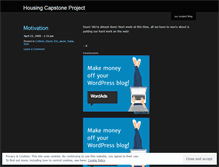 Tablet Screenshot of housingcapstoneproject.wordpress.com