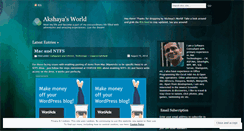 Desktop Screenshot of lordakshaya.wordpress.com