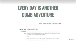 Desktop Screenshot of anotherdumbadventure.wordpress.com