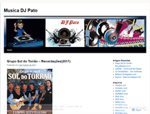 Tablet Screenshot of musicapatodjpato.wordpress.com