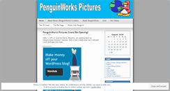 Desktop Screenshot of penguinworkspictures.wordpress.com