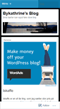 Mobile Screenshot of bykathrine.wordpress.com