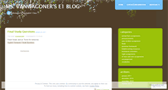 Desktop Screenshot of evanwagoner.wordpress.com