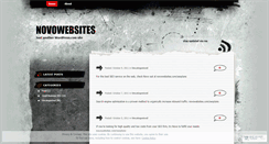 Desktop Screenshot of novowebsites.wordpress.com