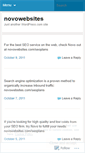 Mobile Screenshot of novowebsites.wordpress.com