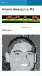 Mobile Screenshot of albertoamezquita.wordpress.com