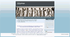 Desktop Screenshot of m2museologie.wordpress.com
