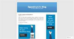 Desktop Screenshot of dgoodwyn2.wordpress.com