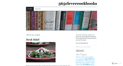 Desktop Screenshot of 365clevercookbooks.wordpress.com