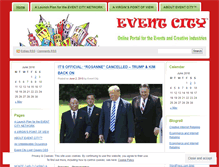 Tablet Screenshot of eventcity.wordpress.com