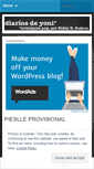 Mobile Screenshot of diariosdeyoni.wordpress.com