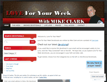 Tablet Screenshot of love4yourweek.wordpress.com