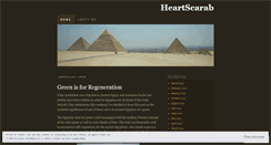 Desktop Screenshot of heartscarab.wordpress.com